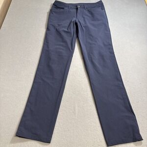 PANTS LULULEMON MENS 31  NAVY ABC Pants Classic Fit Warpstreme Stretch LM5426S